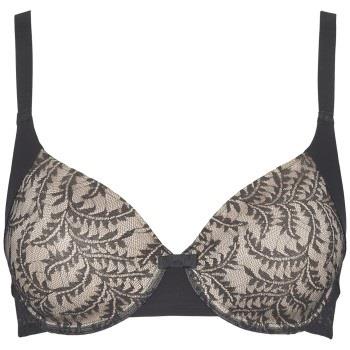 Missya BH Body Touch Fill Bra Svart mønstret polyamid B 75 Dame