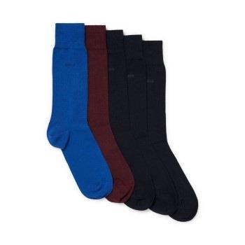 BOSS Strømper 5P RS Uni Color CC Socks Mixed Str 39/42