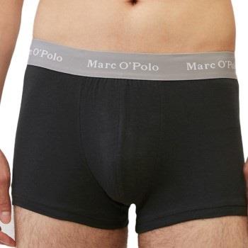 Marc O Polo Cotton Trunks 6P Svart/Grå bomull Medium Herre