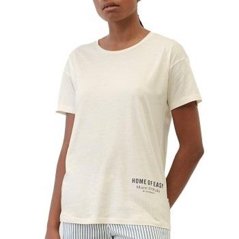 Marc O Polo Mix Program Crew Neck T-shirt Hvit Large Dame