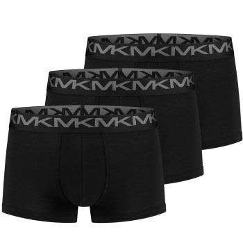 Michael Kors 3P Strecth Factor Boxer Brief Svart bomull Small Herre