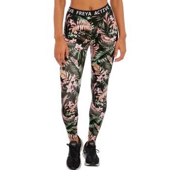 Freya Ecosculpt Leggings Svart mønstret Large Dame