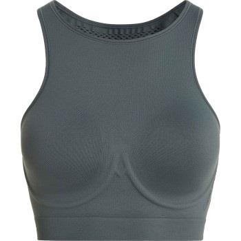 Calvin Klein BH Sport Soft Medium Support Sports Bra Grønn polyamid Me...