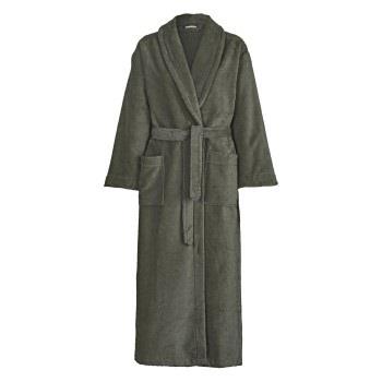 Damella Modal Terry Robe Oliven Small Dame