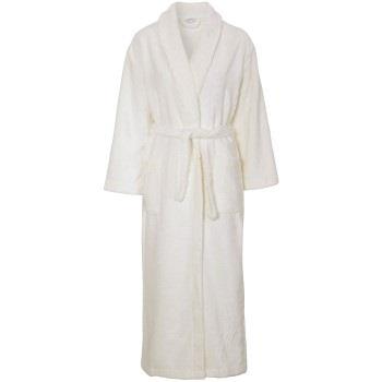 Damella Modal Terry Robe Hvit Large Dame