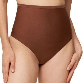 Triumph Truser Shape Smart Highwaist Thong Brun Small Dame