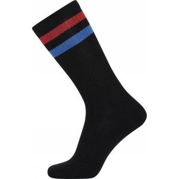 JBS Strømper Two-striped Socks Svart/Rød Str 40/47 Herre