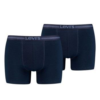 Levis 2P Tencel Boxer Brief Mørkblå lyocell Small Herre