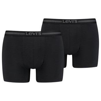 Levis 2P Tencel Boxer Brief Mørkblå lyocell Large Herre