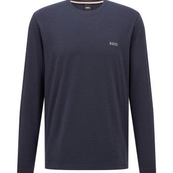 BOSS Mix and Match Long Sleeve Shirt Mørkblå bomull Large Herre