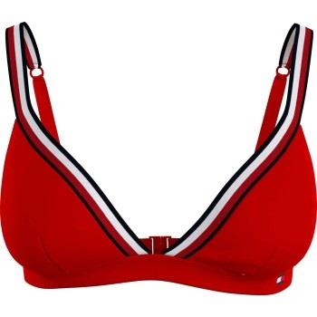 Tommy Hilfiger Swim Triangle Bra Rød Large Dame