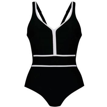 Anita Pure Graphics Swimsuit 7235 Svart D 38 Dame