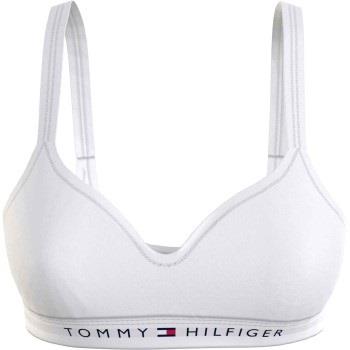 Tommy Hilfiger BH Bralette Lift Hvit økologisk bomull X-Large Dame