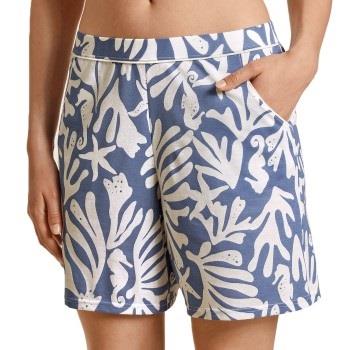 Calida Favourites Coast Shorts Blå/Hvit Small Dame