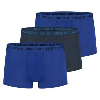 Michael Kors 3P Supreme Touch Trunks Blå Small Herre