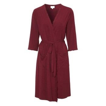 Damella Viscose Plain Wave Robe CL2 Vinrød  Bambus Small Dame