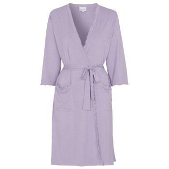 Damella Viscose Plain Wave Robe CL2 Lavendel Bambus XX-Large Dame