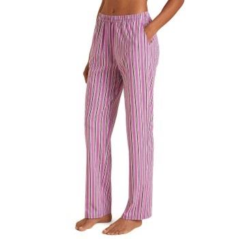 Calida Favourites Kiss Pyjamas Pants Rosa stripet bomull Large Dame