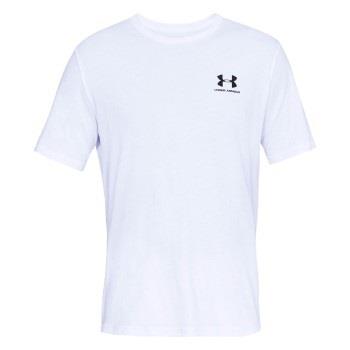 Under Armour Sportstyle LC Short Sleeve Hvit Large Herre