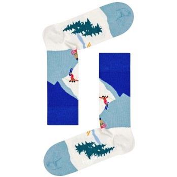 Happy socks Strømper Downhill Skiing Sock Hvit Str 41/46