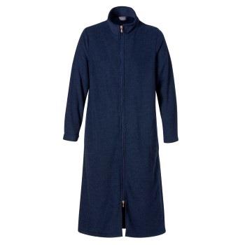 Trofe Boucle Zip Robe Marine Large Dame