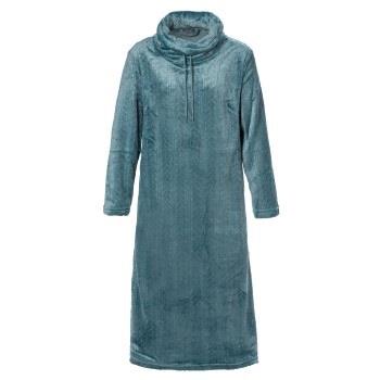 Trofe Braid Dress Fleece Mørkgrørnn  polyester Large Dame