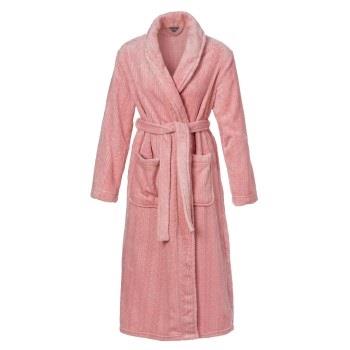 Trofe Braid Fleece Robe Rosa polyester XX-Large Dame