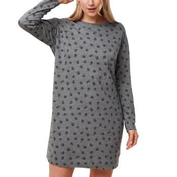 Triumph Endless Comfort Long Sleeve Nightdress Mørkgrå  36 Dame