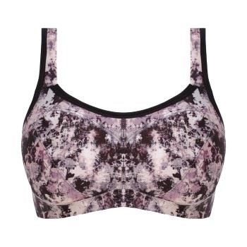 Freya BH High Octane Underwired Sports Bra Lilla Mønster D 80 Dame