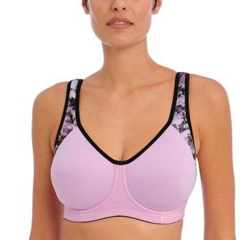 Freya BH Active Sonic Moulded Sports Bra Rosa Mønster E 80 Dame