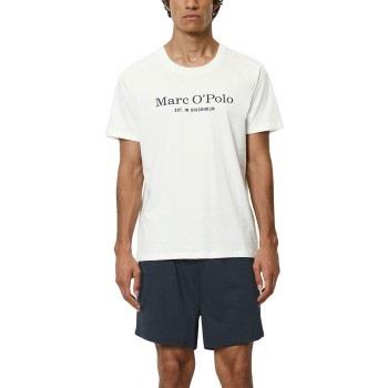 Marc O Polo Men Short Set Pyjama Hvit/Blå bomull Small Herre