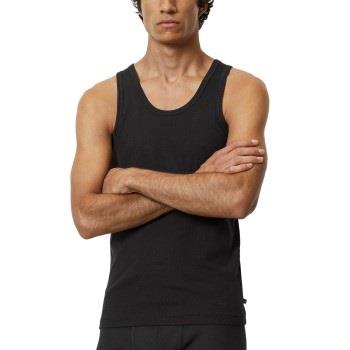 Marc O Polo Men Tank Top 2P Svart bomull Small Herre