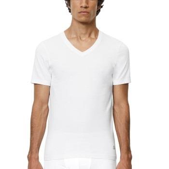 Marc O Polo Men V-Neck Shirts 2P Hvit bomull Medium Herre