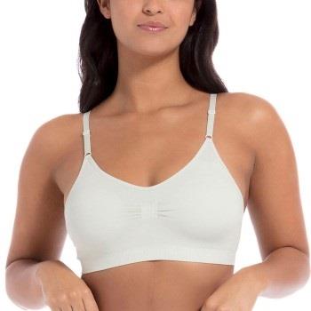 Magic BH Comfort Bra Spaghetti Straps Bamboo Lysegrønn Large Dame