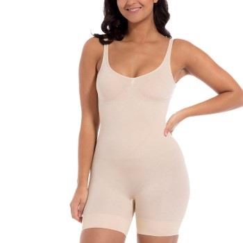 Magic Low Back Bodysuit Beige polyamid Small Dame