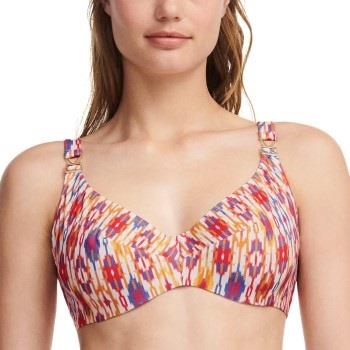 Chantelle Swimwear Underwired Covering Bra Orange mønster D 85 Dame