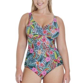 Miss Mary Amazonas Swimsuit Blå m blomster B 40 Dame