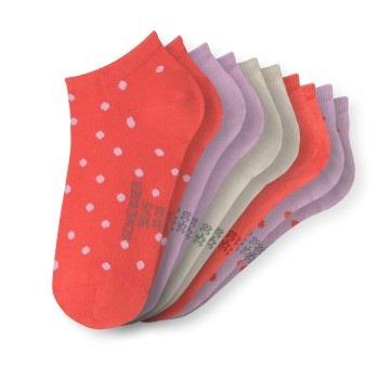 Schiesser Strømper 5P Women Sneaker Socks Multi-colour-2 Str 39/42 Dam...