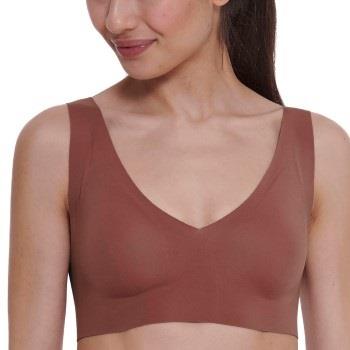 Sloggi BH ZERO Feel 2 0 Bralette Mørkbrun  Small Dame