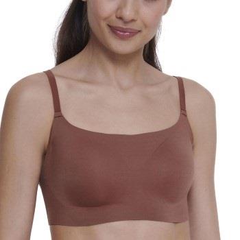 Sloggi BH ZERO Feel 2 0 Ultra Bra Mørkbrun  Small Dame