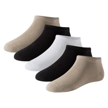 Schiesser Strømper 5P Men Sneaker Socks Multi-colour-2 Str 43/46 Herre