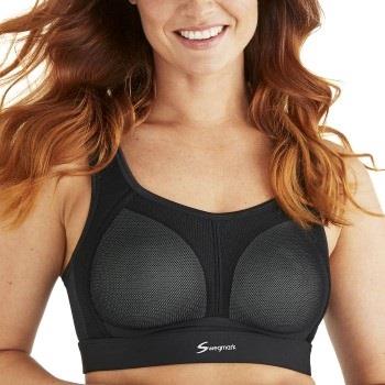 Swegmark BH Stability CoolMax Moulded Cup Sports Bra Svart B 90 Dame