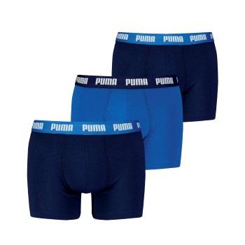 Puma 3P Men Everyday Boxer Marine/Blå bomull Medium Herre