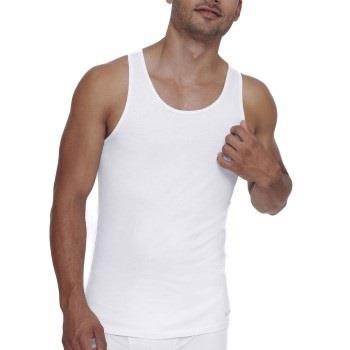 Sloggi 2P Men GO ABC 2 0 Tank Top Hvit bomull XX-Large Herre