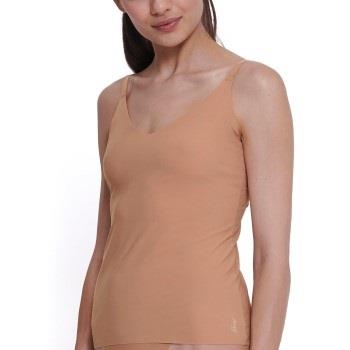 Sloggi ZERO Feel 2 0 Spaghetti Top Beige Medium Dame