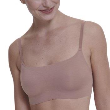 Sloggi BH ZERO Feel 2 0 Ultra Bra Brun XL+ Dame