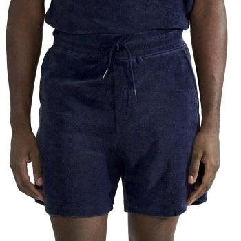 Bread and Boxers Terry Shorts Marine økologisk bomull Small Herre