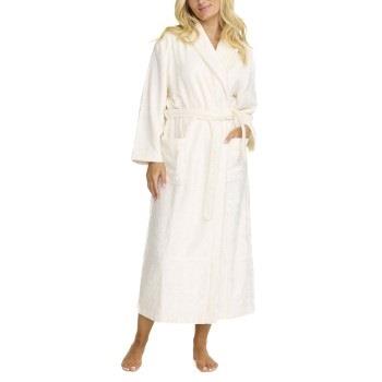 Damella Modal Terry Robe Benhvit Medium Dame