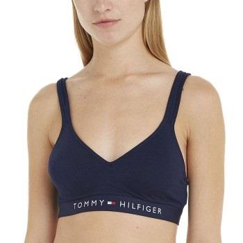 Tommy Hilfiger BH Bralette Lift Marine økologisk bomull X-Small Dame