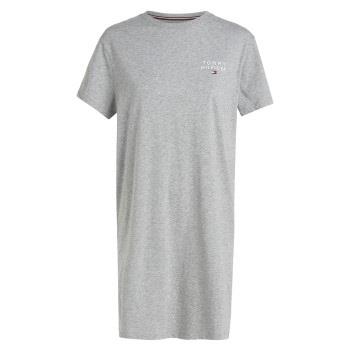 Tommy Hilfiger Half Sleeve Nightdress Lysgrå bomull X-Small Dame